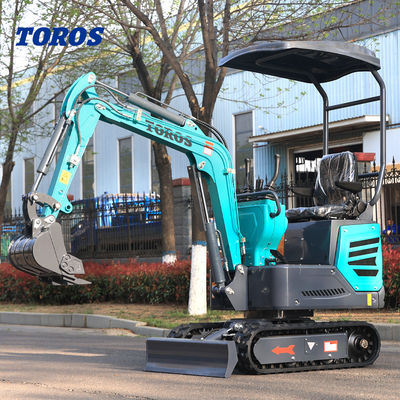 1.2Ton Portable Mini Excavator Machine Multifunctional With Attachment