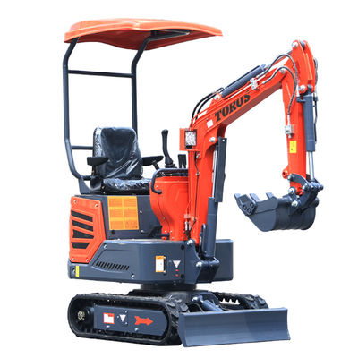 1.2 Ton Diesel Engine Toros Mini Excavator 22MPa Operating Pressure