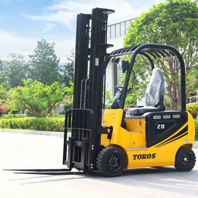 کیفیت  Full Stacker Mini 2 Tonne  Electric Forklift Truck Mobile For Industrial کارخانه