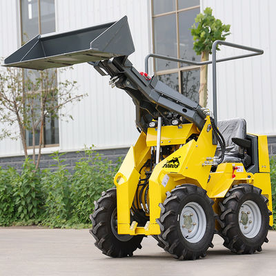 کیفیت  Mini Skid Steer Loader EPA Approved Small Crawler Loader Diesel Powered Multiple color options کارخانه