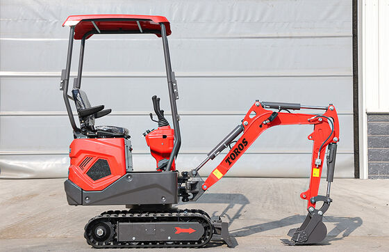 خرید مینی بیل مکانیکی هیدرولیک TE-12S online manufacture