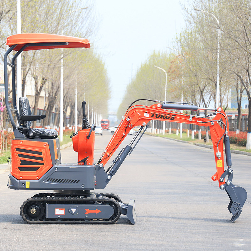 1.2 Ton Diesel Engine Toros Mini Excavator 22MPa Operating Pressure