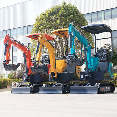 TOROS مینی چینی Excavator کوچک مکانیکی حفاری برای زمین های کشاورزی