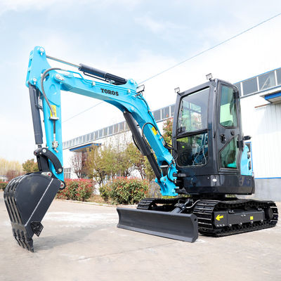 930mm عرض شاسی 1200kg مینی کاوشگر خزنده برای ساخت و ساز سبک