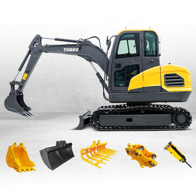 گواهینامه EPA 4 تن مینی Excavator 2400rpm کاوشگر کاوشگر کوچک