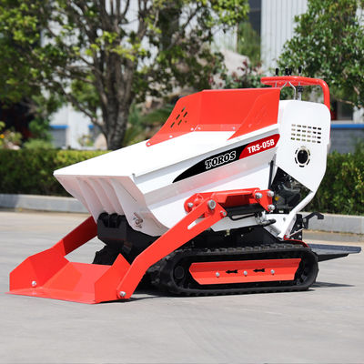 500-800KG خود بارگیری بنزین مینی دامپر شعاع چرخش کوچک