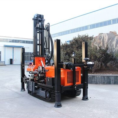 YUCHAI موتور 85KW چاه آب حفاری دکل فولادی نوع خزنده