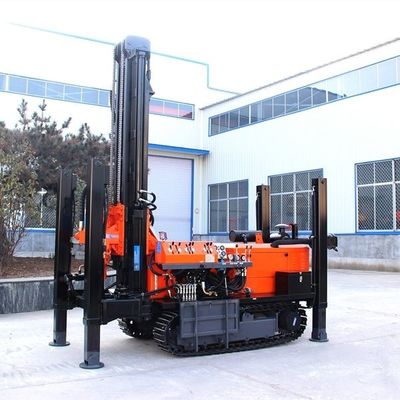 YUCHAI موتور 85KW چاه آب حفاری دکل فولادی نوع خزنده