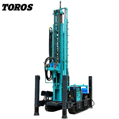 EURO 5 دستگاه حفاری چاه آب گواهی شده با کرولر سفر 4100*1950*2600mm
