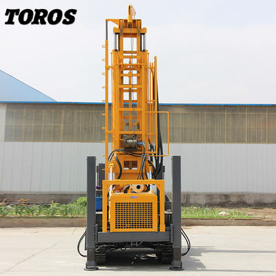 EURO 5 دستگاه حفاری چاه آب گواهی شده با کرولر سفر 4100*1950*2600mm
