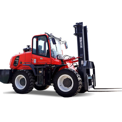 20ft اتوماتیک تمام زمین فورک لیفت