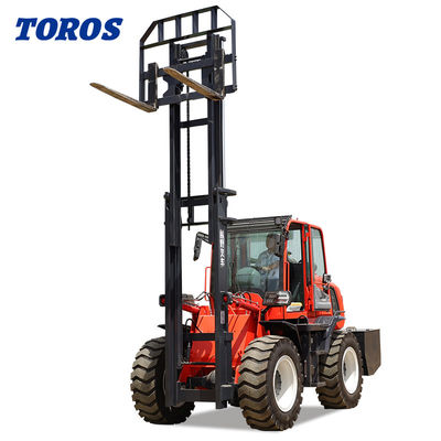 20ft اتوماتیک تمام زمین فورک لیفت