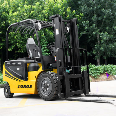 TOROS 2-3 تن کامیون فورک لیفت الکتریکی 4-6m ارتفاع بلند کردن 15٪ قابلیت درجه بندی
