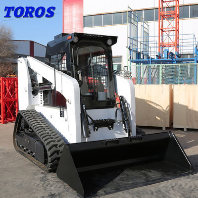 کار جاده ای 18.2KW هیدرولیک اسکید استیر