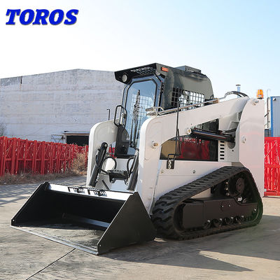 18.2KW 1000kg کمپکت اسکید استیر لوڈر زمین آجر درایو اتصال