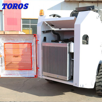 کار جاده ای 18.2KW هیدرولیک اسکید استیر