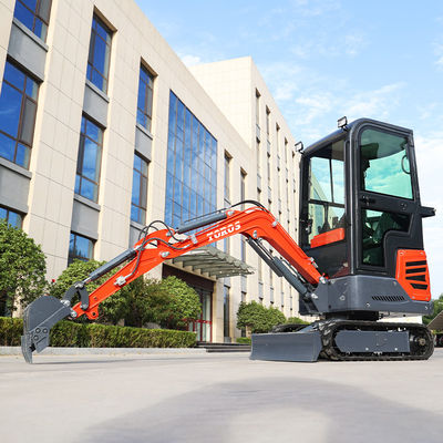 وزن سبک 1.2 تن مینی حفاری هیدرولیک 1745mm Max.Dumping Height