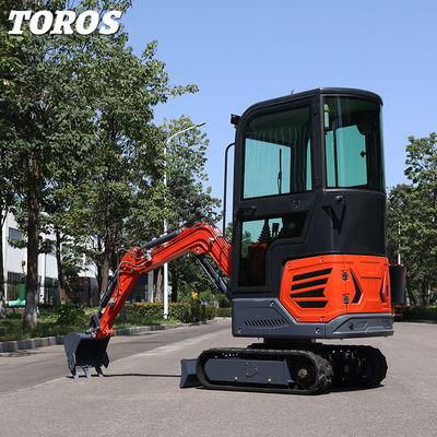 بیل مکانیکی چند منظوره 1.2 T بیل مکانیکی باغ کوچک ابعاد 2870*930*2030 میلی متر