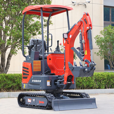 مینی کاوشگر کاوشگر 1200kg وزن عملیاتی