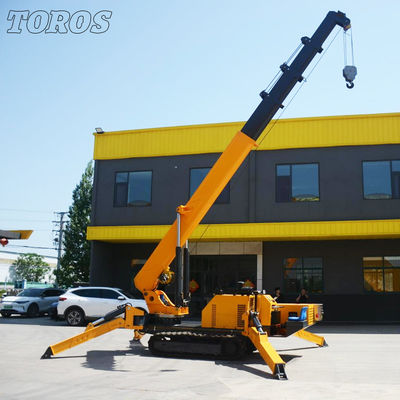 جرثقیل عنکبوت الکتریکی فضای باریک
