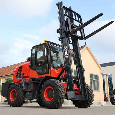 20ft اتوماتیک تمام زمین فورک لیفت