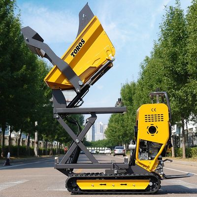 20MPa موتور مسافرتی قدرتمند مینی دامپر 500kg 85mm زمین پاک