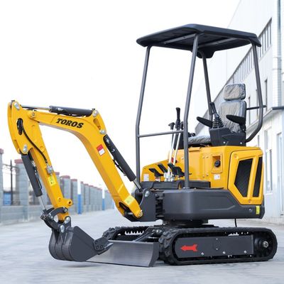 1.2 تن هیدرولیک مینی کاوشگر Excavator حمل و نقل مسیر فاصله مرکز 920mm