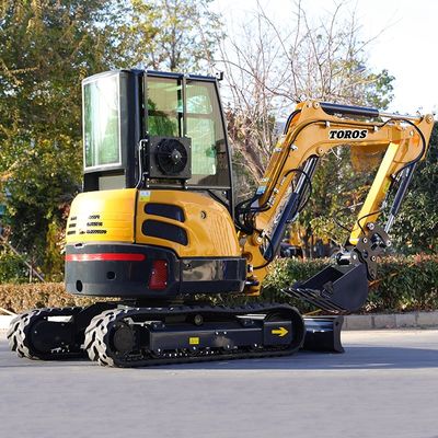 مینی Excavator 3.5 تن Kubota موتور حفاری کوچک CE EPA EURO5 Micro Digger Crawler Bagger
