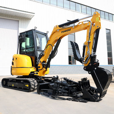 مینی Excavator 3.5 تن Kubota موتور حفاری کوچک CE EPA EURO5 Micro Digger Crawler Bagger