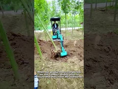 19KW توروس مینی حفاری هیدرولیک 1.5 تن مینی حفاری استفاده خانگی